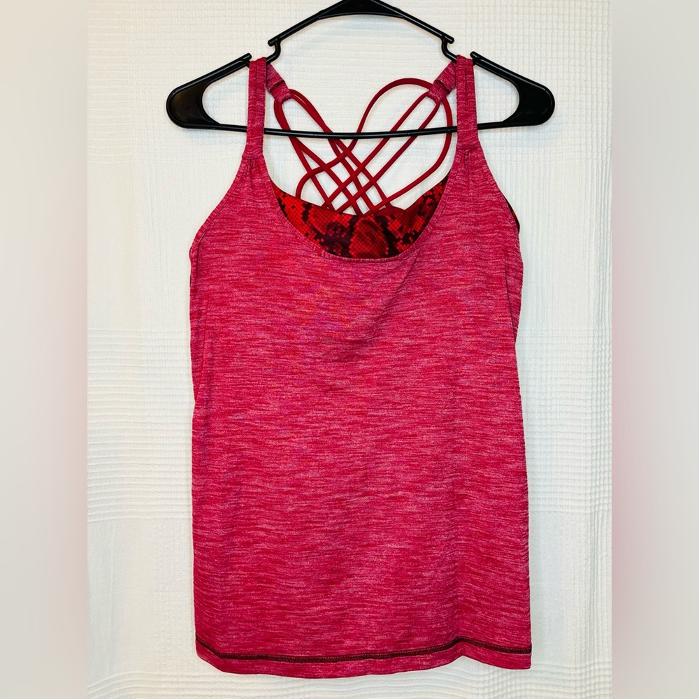 Lululemon 2 in 1 Bran Tank Top
